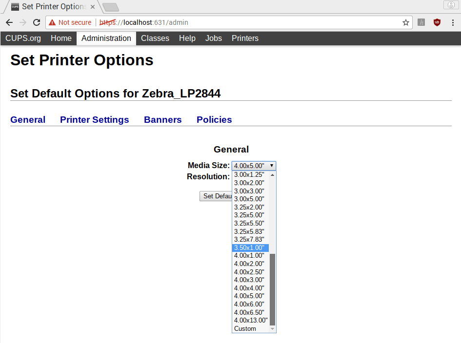 Setting up Network Printer with Raspberry Pi and CUPS